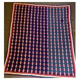 Antique Handmade Quilt 63x79