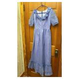 Antique Lined Purple Dress