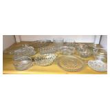 Clear Glass Candy & Butter Dishes