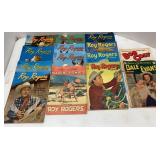 (12) Vtg Dell Roy Rogers Comics