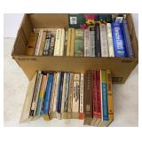 Box of Adult Hardback & Paperback Books