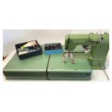 Vtg Elna Supermatic 72210 Sewing Machine