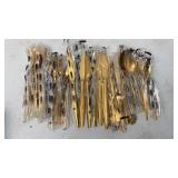 Gold Plated Flatware