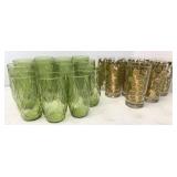 Mid Century Modern Drinking & Juice Glasses