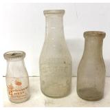 Antique Milk Bottes