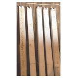 (5) 10ft Florescent Light Fixtures