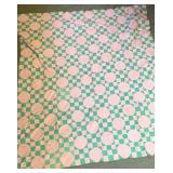 Handmade Quilt Topper 78x70