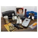 Odd Lot!!!! Lunch Box w/ Thermos, flashlight