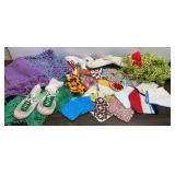 Hand Crafted Shaws, Throws, Pot Holders
