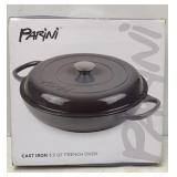 Parini Cast Iron 3.3qt French Oven (NIB)