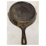 Vtg No. 6 SK Cast Iron Skillet