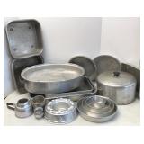 Vtg Aluminum Bakeware