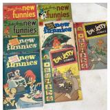 Vtg Dell New Funnies & Tom/Jerry Comics