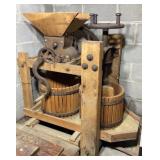 Antique Buckeye Cider Mill/Press