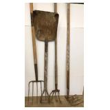 Long Handled Pitch Fork, Corn Fork