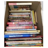 Box of Cookbooks