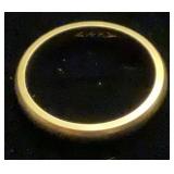 14K yellow gold 3.5mm band