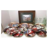 Coca-Cola Christmas & Other Collector Plates