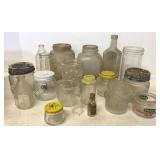 Vtg Canning, Jelly, Baby & Food Jars