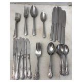 Stainless Flatware Service for 8