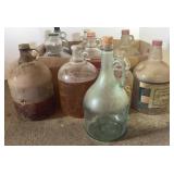Vtg Coca Cola Syrup & Other Glass Jugs