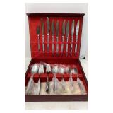 Stainless Flatware Service for 8