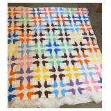 Unfinished Quilt (partial quilting, needs binding