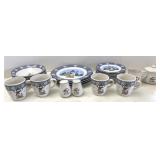Gibson Snowman China set of 4