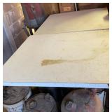 (2) 30x28 Formica Top Dining Table