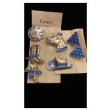 Western style Rhinestone button covers