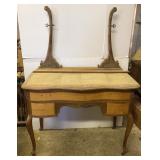 Antique Dressing Vanity on Casters