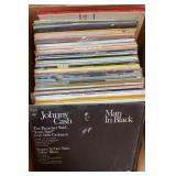 Large Box of Vtg Record Albums