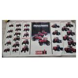 CASE IH Tractor Poster, large, some damage