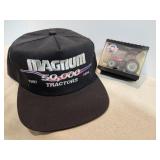 Magnum IH Tractors Hat, mini toy tractor