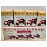 ERTL International 4 Mini Tractors, NEW in box