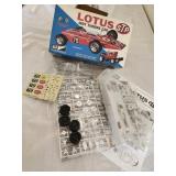Lotus Indy Car Model  & Instructions