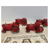 Farmall tractor Christmas light covers (4)