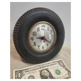 General Tire Electric Clock, 8" diameter