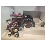Farmall 504 Tractor and 468 Cultivator