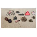 Lapel & Hat Pins,  CASE, Tractors, Magnum