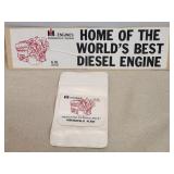 International Harvester Engine Plant Advertising
