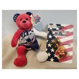 Indianapolis Formula One Car & Plush Bear
