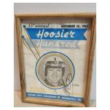 Hoosier Hunderd 1965 Program, Foyt Autograph