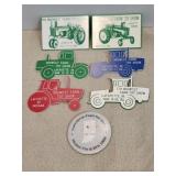 Midwest Farm Toy Show Pins (6) 1980s