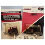 ERTL Case International 1:64 Scale Tractors (2)