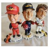 Bobble Heads, Unser, Foyt, Mears