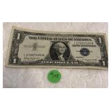 1957 B Blue Silver Certificate