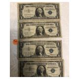 Blue Seal Silver Certificate 1957 (4)