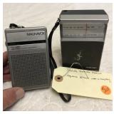 Toshiba RP111F Transistor & Magnavox Radios