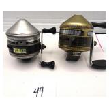 2 Zebco 33 Fishing Reels Rhino & Classic